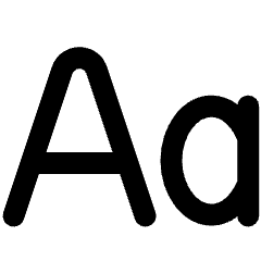 Text Format 2 Icon from Ultimate Bold Set