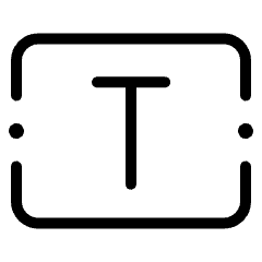 Textbox Icon from Ultimate Light Set