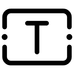 Textbox Icon from Ultimate Regular Set