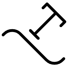 Type On Path Icon from Ultimate Light Set