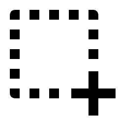 Add Selection Icon from Outlined Line - Streamline Material Set