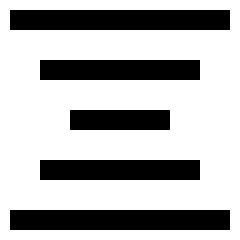 Align Center Icon from Sharp Solid Set