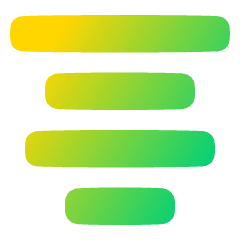 Align Center Icon from Plump Gradient Set