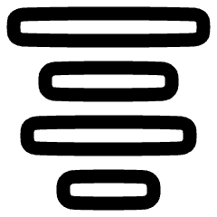 Align Center Icon from Plump Line Set