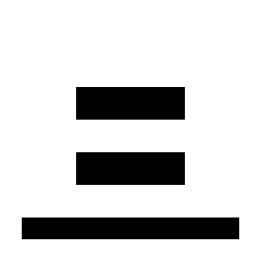 Align End Icon from Sharp Line - Material Pro Set