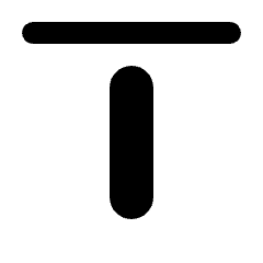 Align Flex Start Fill Icon from Rounded Fill - Streamline Material Set