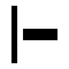 Align Horizontal Left Alt Icon from Sharp Line - Streamline Material Set