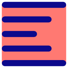 Align Left 1 Icon from Core Pop Set