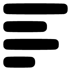 Align Left 1 Icon from Plump Remix Set