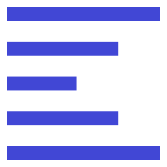 Align Left Icon from Sharp Duo Set