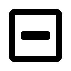 Align Object Horizontal Icon from Rounded Line - Material Pro Set