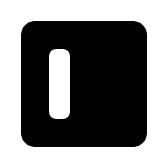 Align Object Left Fill Icon from Rounded Fill - Streamline Material Set