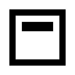 Align Object Top Icon from Sharp Line - Material Pro Set