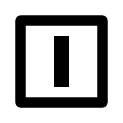 Align Object Vertical Icon from Outlined Line - Streamline Material Set