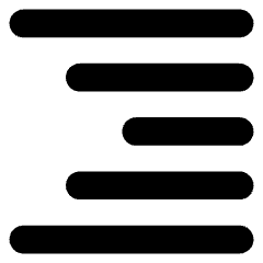 Align Right 1 Icon from Core Solid Set