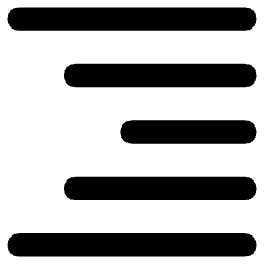 Align Right 1 Icon from Core Remix Set