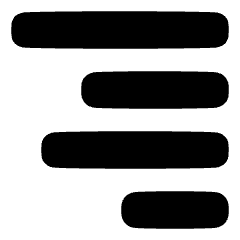 Align Right 1 Icon from Plump Remix Set