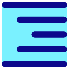 Align Right 1 Icon from Core Pop Set