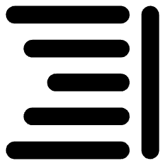 Align Right 2 Icon from Core Solid Set
