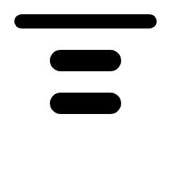 Align Start Fill Icon from Rounded Fill - Streamline Material Set