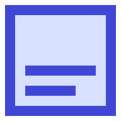 Align Text Bottom Icon from Sharp Duo Set