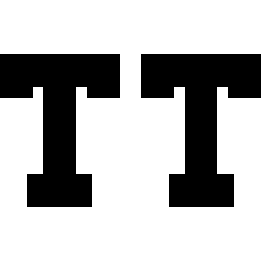 All Caps Icon from Sharp Solid Set