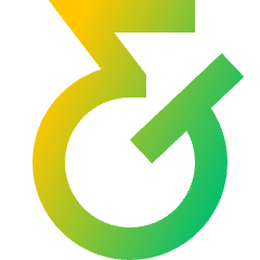 Ampersand Icon from Sharp Gradient Set