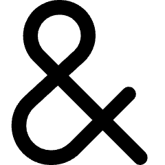 Ampersand Icon from Core Remix Set