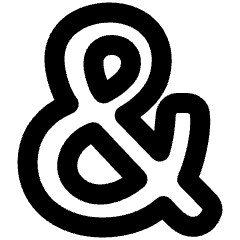 Ampersand Icon from Plump Remix Set