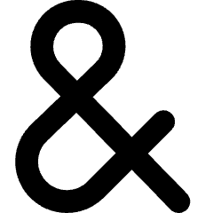 Ampersand Icon from Core Solid Set