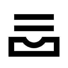 Archive Alt Icon from Sharp Line - Streamline Material Set