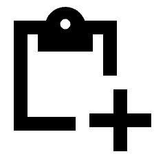 Assignment Add Alt Icon from Sharp Line - Material Pro Set