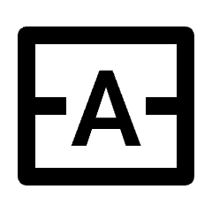 Auto Column Width Icon from Outlined Line - Material Pro Set