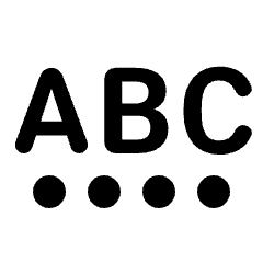 Auto Correct Icon from Rounded Line - Material Pro Set