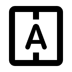 Auto Row Height Icon from Rounded Line - Streamline Material Set