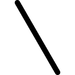 Back Slash Icon from Flex Line Set