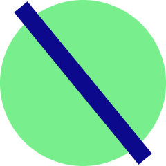 Back Slash Icon from Sharp Pop Set