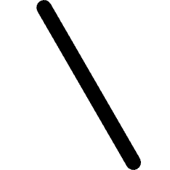 Back Slash Icon from Flex Remix Set