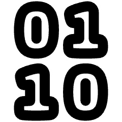 Binary Code Icon from Plump Remix Set