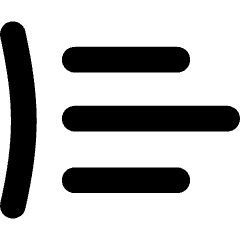 Blockquote Icon from Flex Solid Set