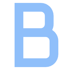 Bold Text Icon from Sharp Flat Set