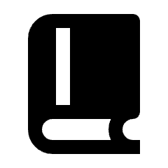 Book 2 Fill Icon from Outlined Fill - Material Pro Set