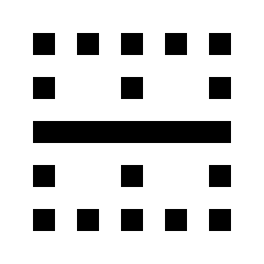 Border Horizontal Fill Icon from Sharp Fill - Streamline Material Set