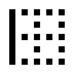 Border Left Fill Icon from Sharp Fill - Material Pro Set