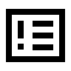 Breaking News Icon from Sharp Line - Streamline Material Set