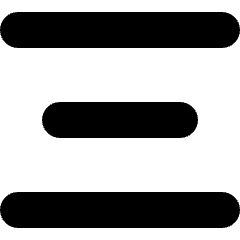 Center Align 1 Icon from Micro Solid Set