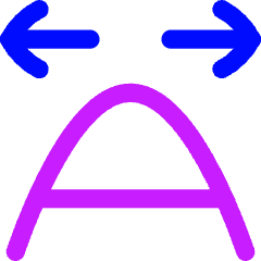 Character Scaling Icon from Flex Neon Set