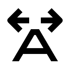 Character Scaling Fill Icon from Outlined Fill - Streamline Material Set