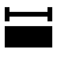 Column Width Fill Icon from Sharp Fill - Streamline Material Set