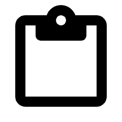 Content Paste Fill Icon from Rounded Fill - Streamline Material Set
